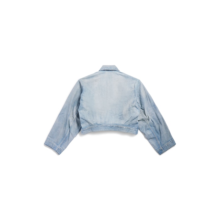 cropped workwear jacket