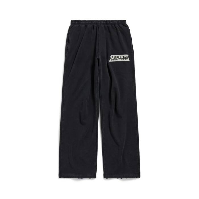 masking tape baggy长裤 