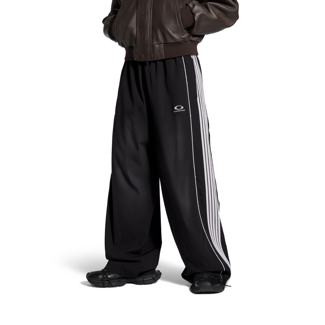 ホワイト の ウィメンズ ラージ Tracksuit パンツ スニーカー