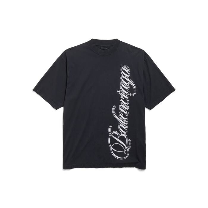cursive t-shirt medium fit