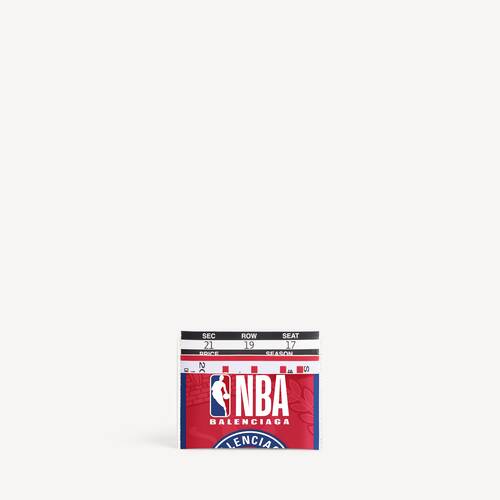 balenciaga | nba collaboration passport card holder