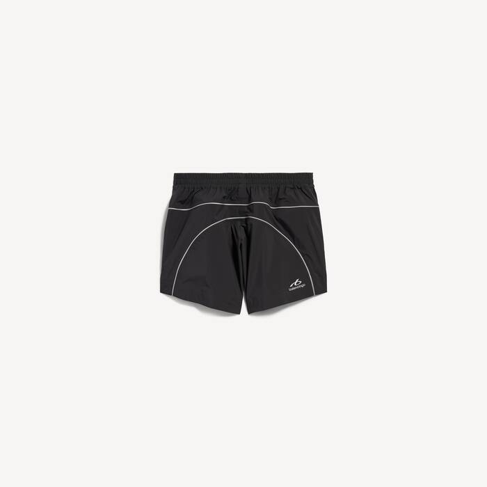 Techwear Trainingsshorts f&uuml;r Damen in Schwarz - Damen | Balenciaga Deutschland DE - Image 1