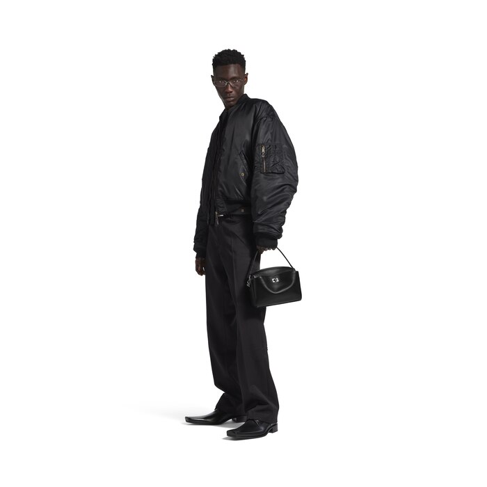 BALENCIAGA バレンシアガ　ボストンバッグ 黒　ACE BALENCIAGA バレンシアガ ボストンバッグ ブラウンACE - メルカリ