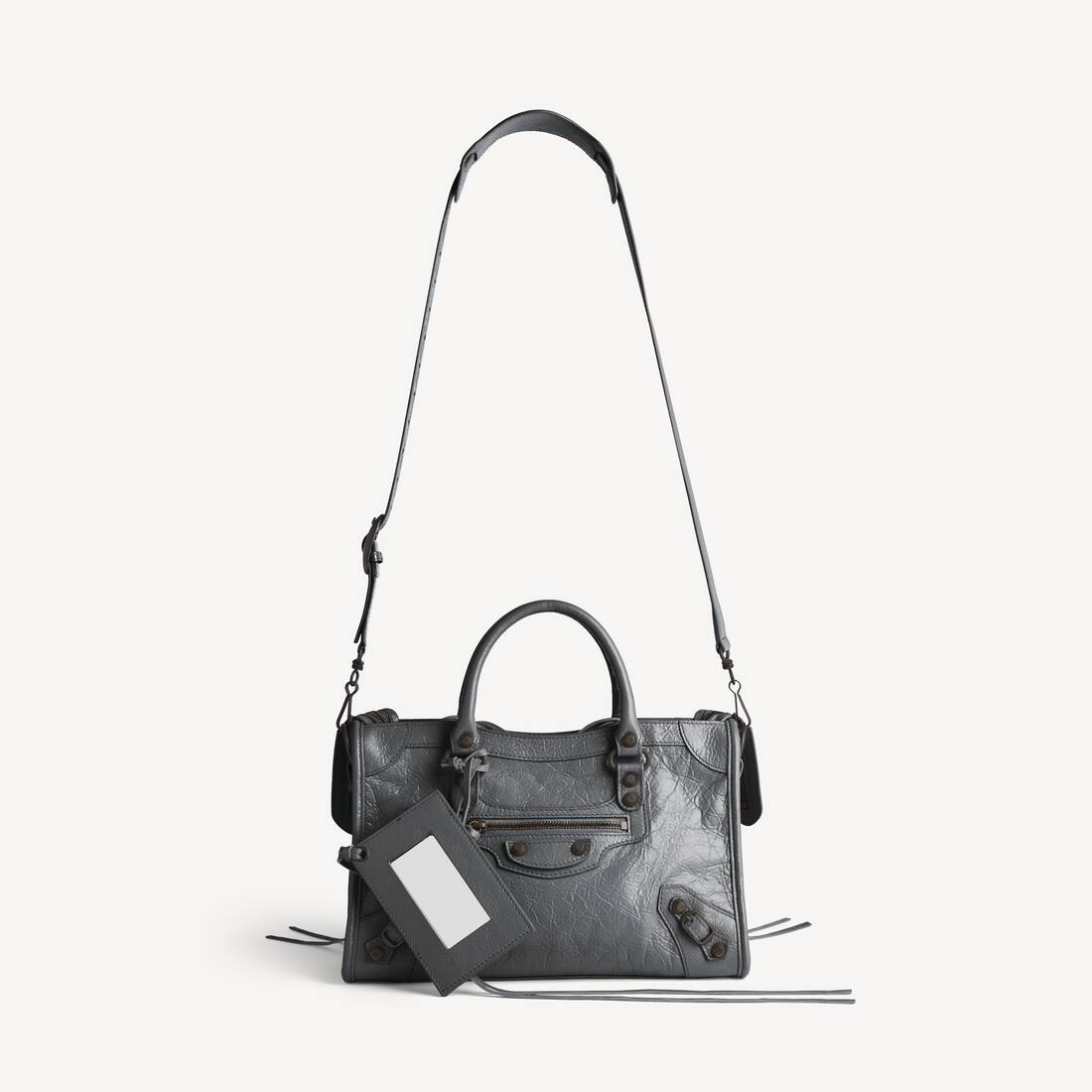 Bolso Le City Peque&ntilde;o in Roca Volc&aacute;nica | Balenciaga Espa&ntilde;a ES - Image 4