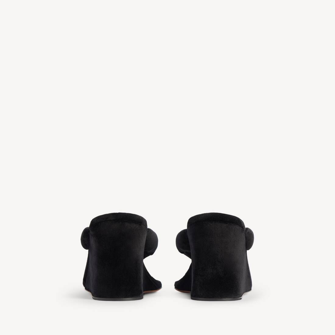 Women's Gaeta Wedge Thong in Black | Balenciaga Japan EN - Image 4