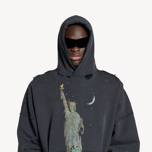 paris liberty oversized hoodie