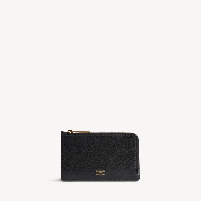ブラック の ウィメンズ Envelope ロング コイン&カードホルダー  - ウィメンズ | Balenciaga 日本 JA - Image 1