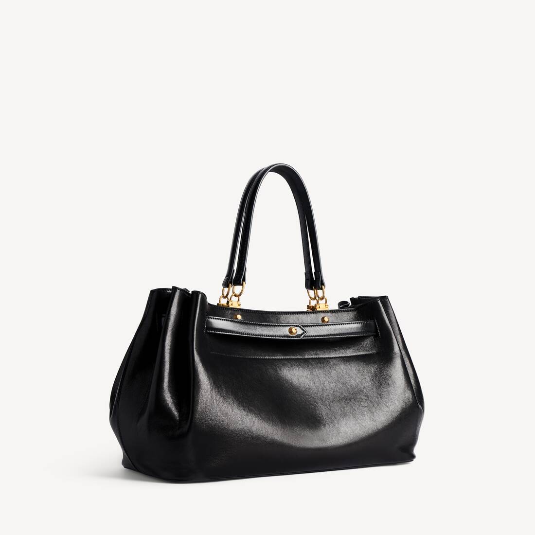 Women's Fan Carry All Bag Medium in Black | Balenciaga United States EN - Image 3