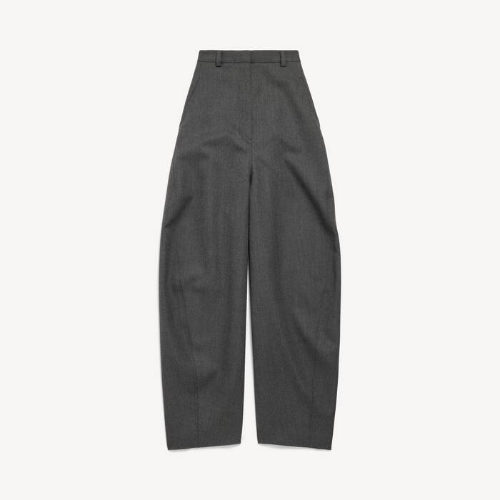 ダークグレー の ウィメンズ ハイウエスト バレルパンツ  - ウィメンズ | Balenciaga 日本 JA - Image 2
