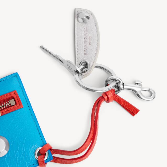 Men's Le City Robot Keychain/charm in Blue/red - Men | Balenciaga Denmark EN - Image 3