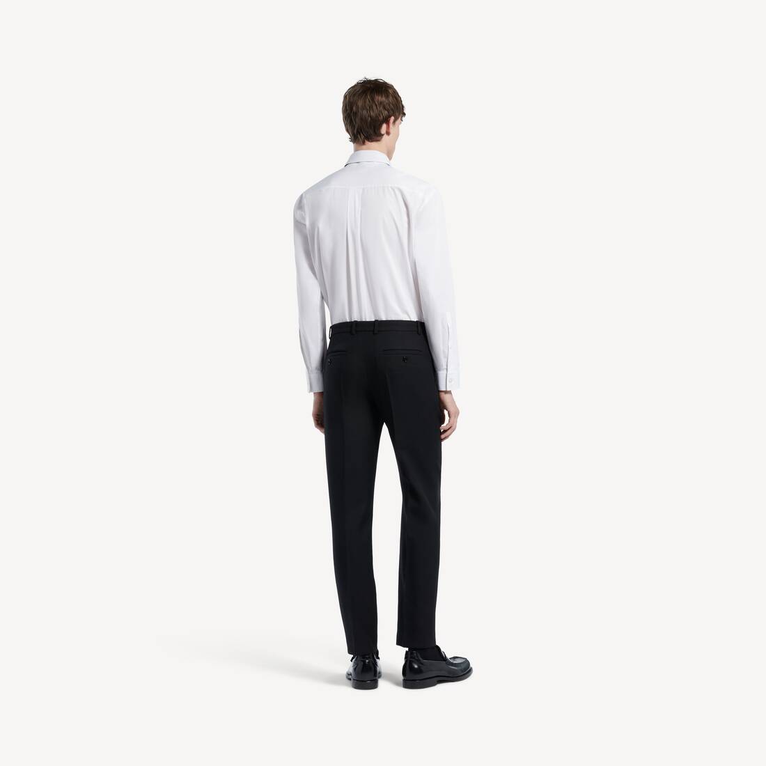 Men's Skinny Tailored Pants in Black | Balenciaga Canada EN - Image 4
