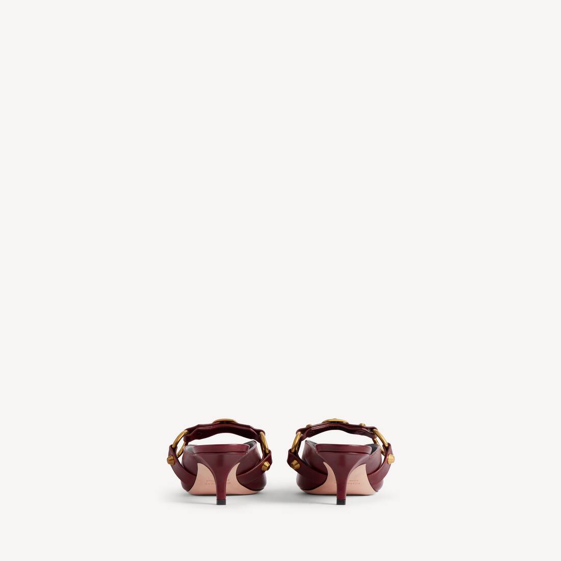Women's City Mule in Merlot | Balenciaga Denmark EN - Image 3