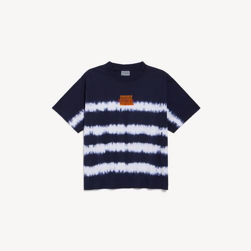 taped and dyed medium fit t-shirt