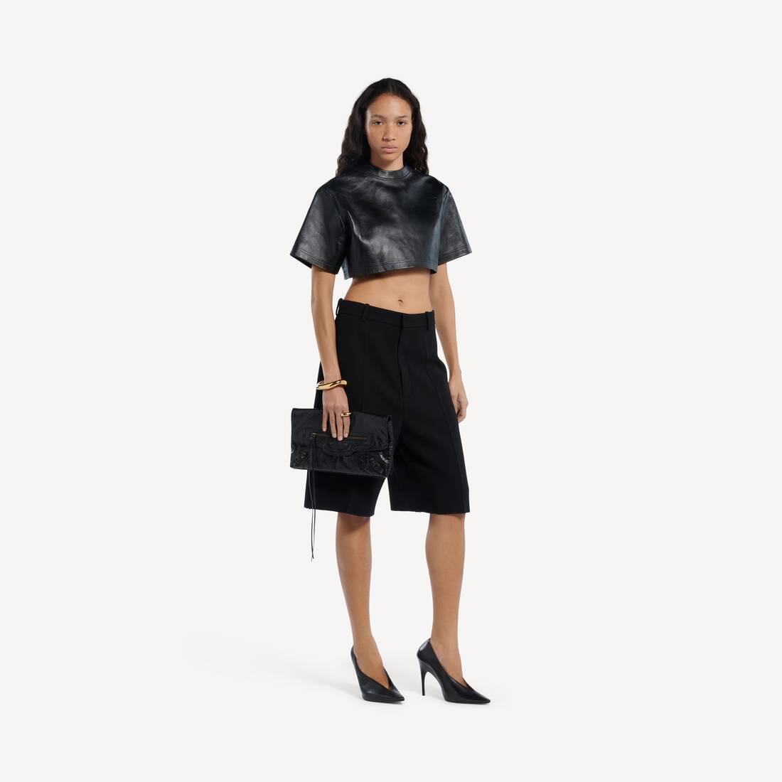 Le City Clutch f&uuml;r Damen in Schwarz | Balenciaga Deutschland DE - Image 6