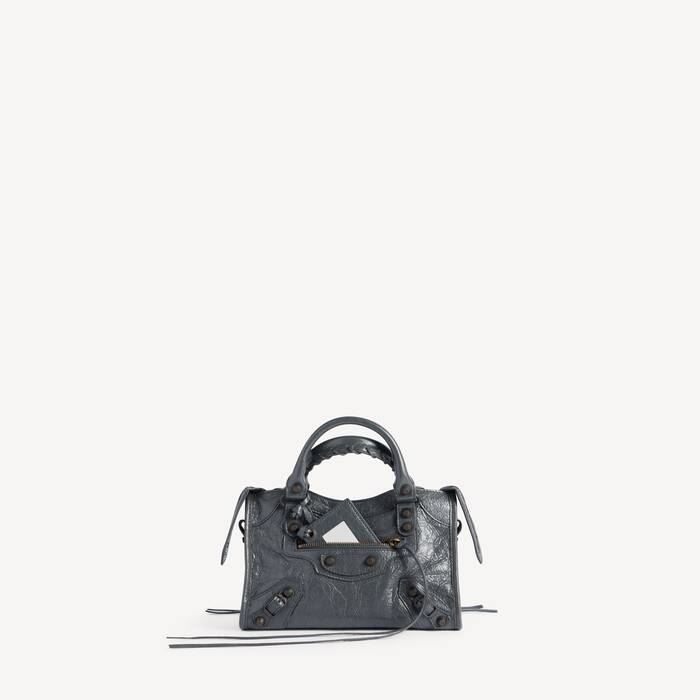 Borsa Le City Mini da Donna in Pietra Vulcanica - Donna | Balenciaga Italia IT - Image 1