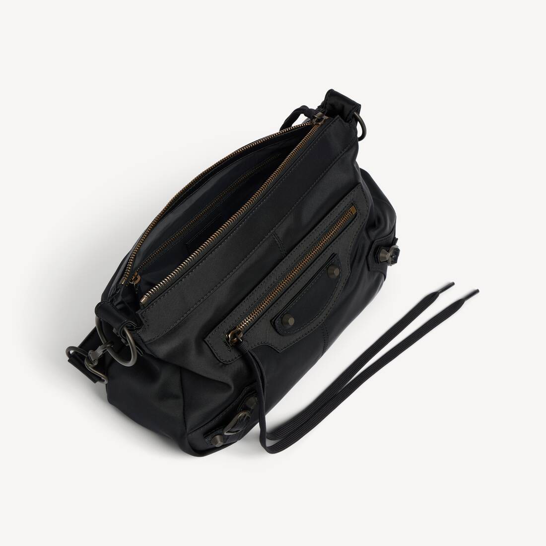 Men's Le City Moto Small in Black | Balenciaga United States EN - Image 5