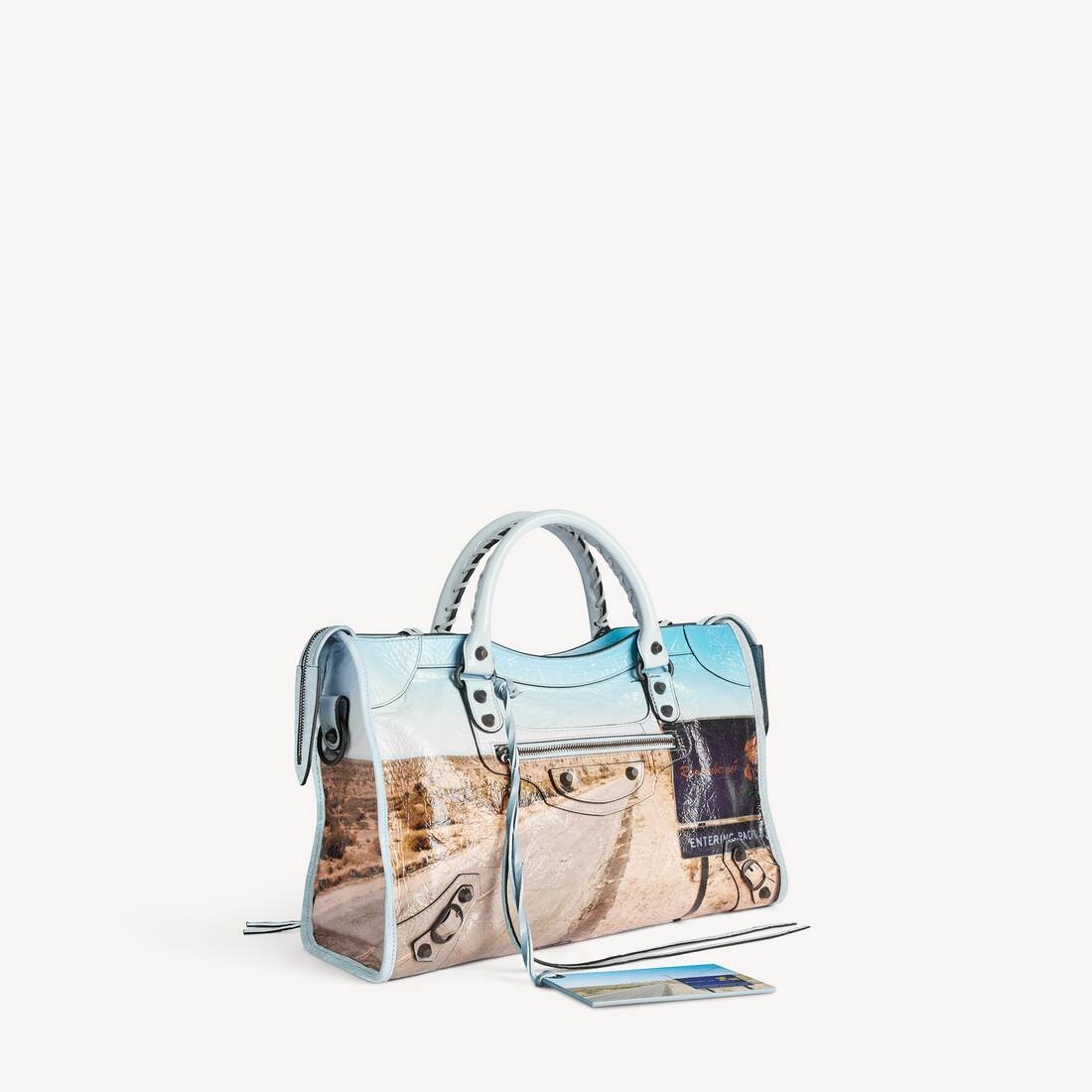 Women's Le City Bag Medium in Blue | Balenciaga United States EN - Image 2