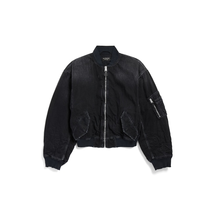 standard デニム bomber
