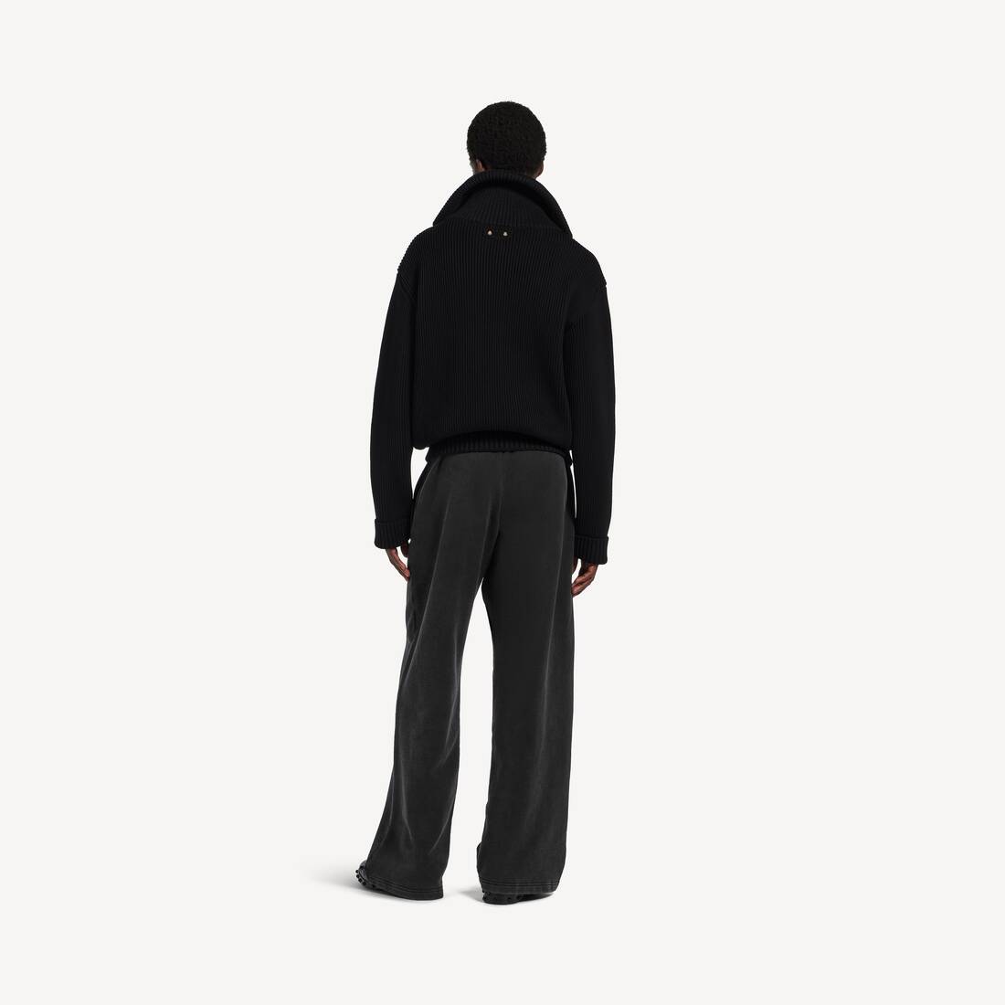 フェードブラック の メンズ Balenciaga Back オーバーサイズ バギースウェットパンツ | Balenciaga 日本 JA - Image 4