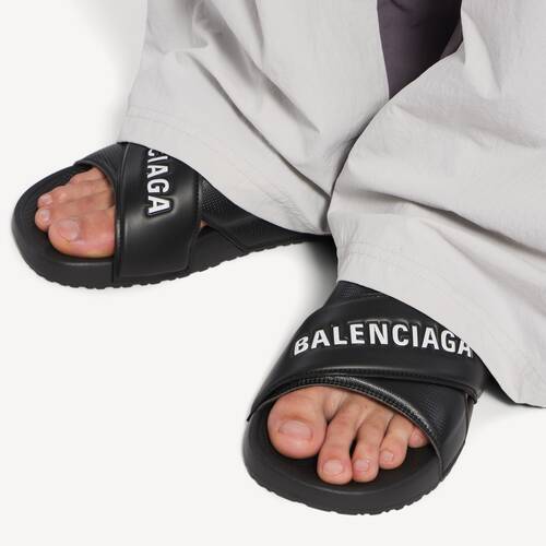 sporty pool slide sandal