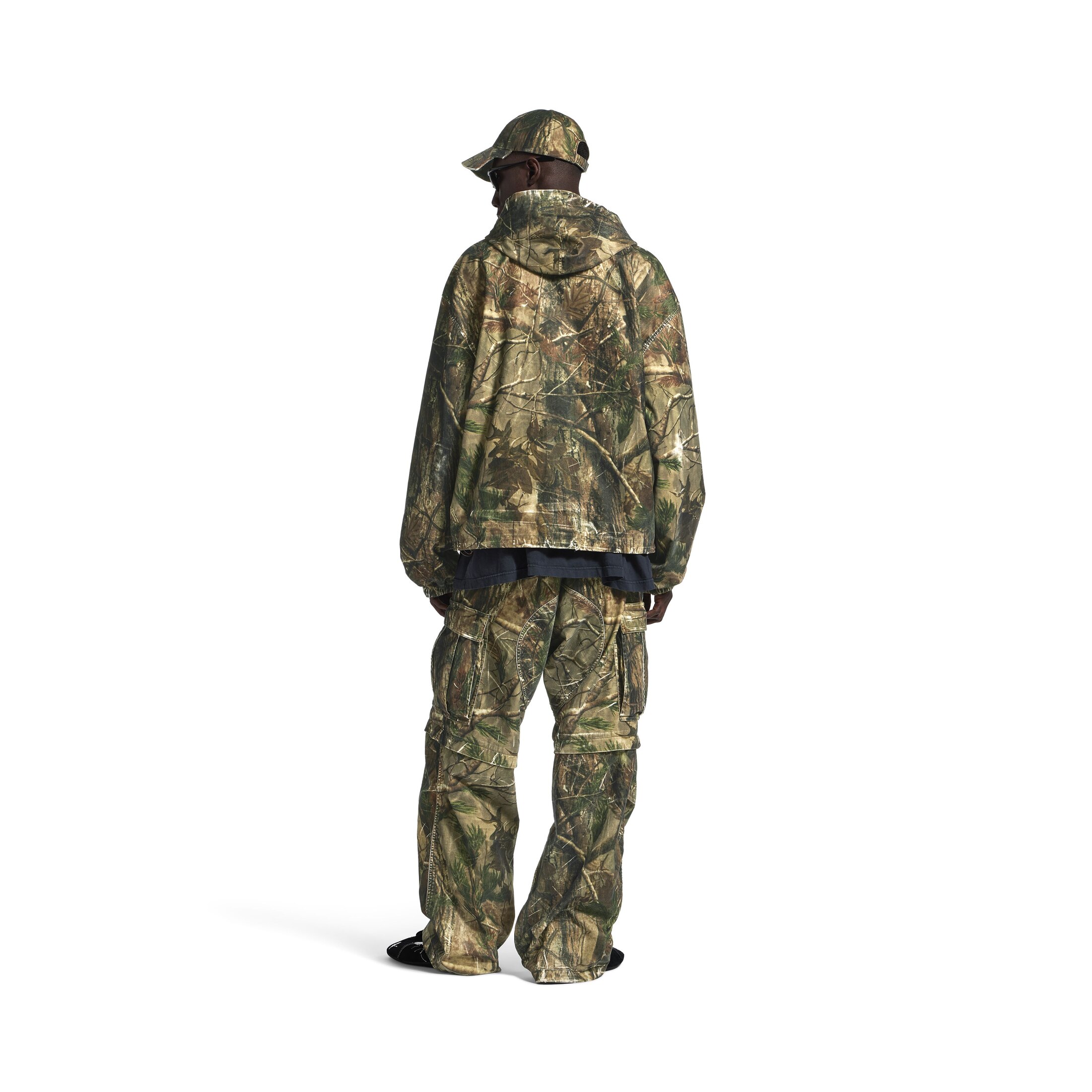 hooded workwear jacket