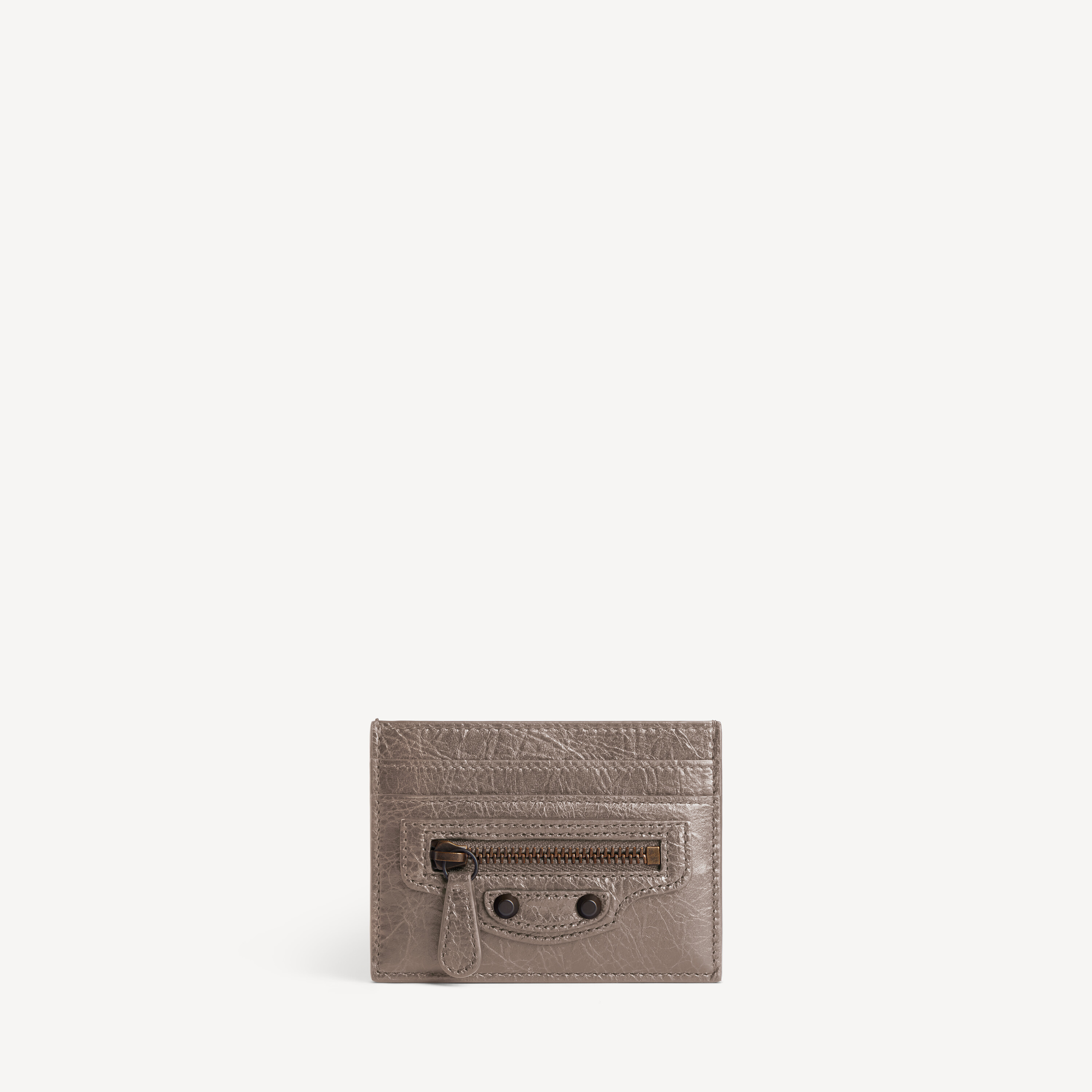 Women's Le City Card Holder in Dark Noix