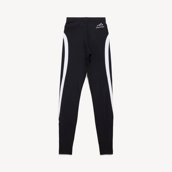 Women's Techwear Leggings in Black/white - Women | Balenciaga Saudi Arabia EN - Image 1