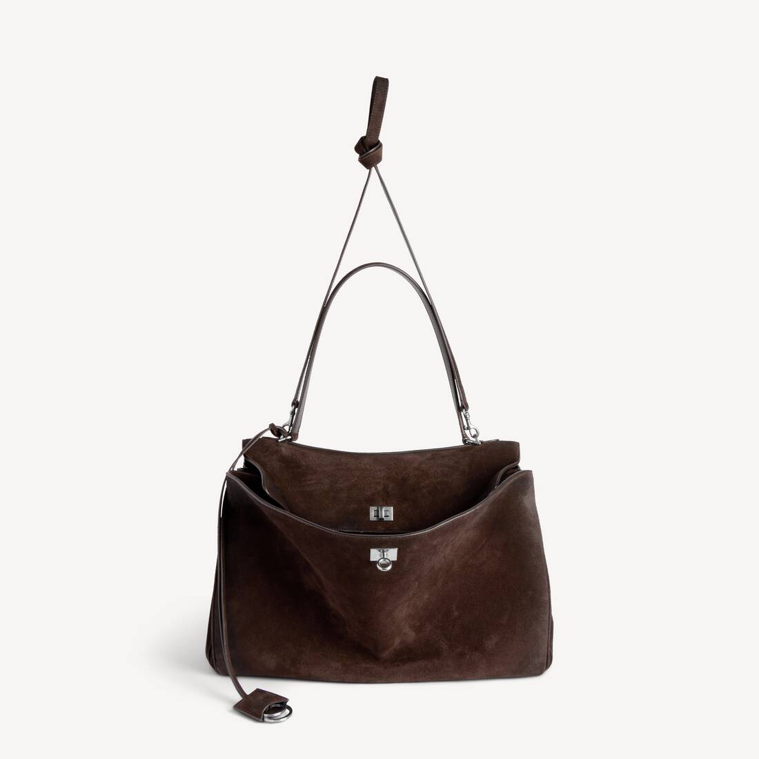 Rodeo Handbag Large in Light Espresso | Balenciaga Canada EN - Image 4