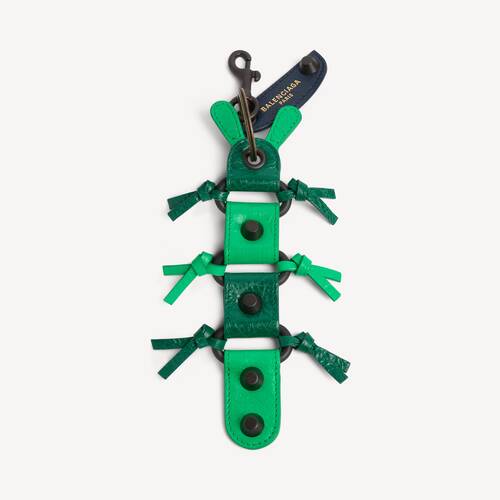 le city caterpillar keychain/charm