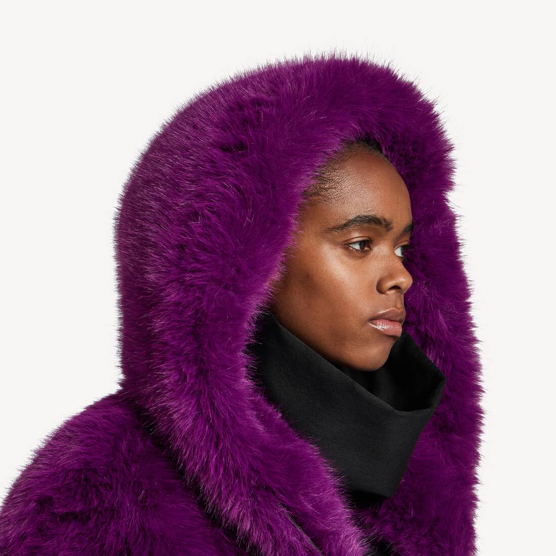 Women's Jacket in Violet | Balenciaga Republic Of Korea EN - Image 6