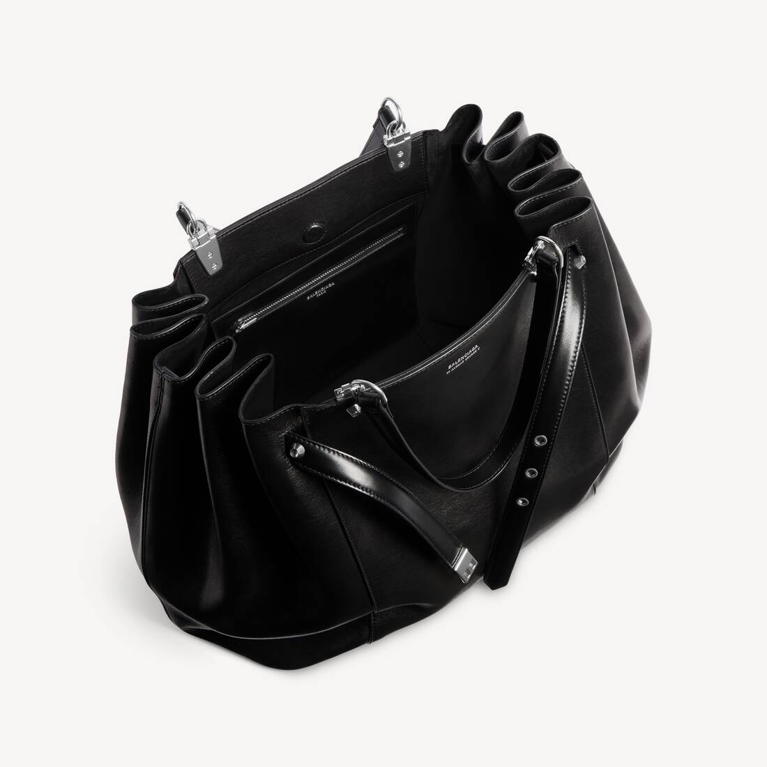 Borsa Tote Fan North-south Grande  da Uomo in Nero | Balenciaga Italia IT - Image 5