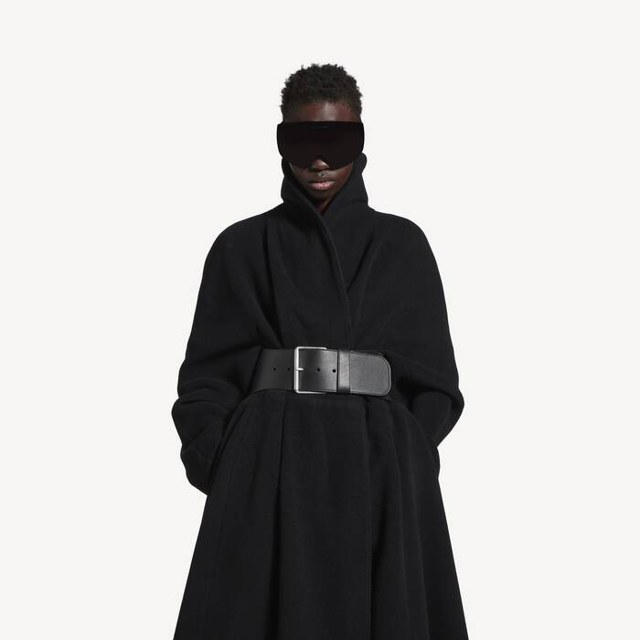 ブラック の ウィメンズ Wrap コート - ウィメンズ | Balenciaga 日本 JA - Image 3