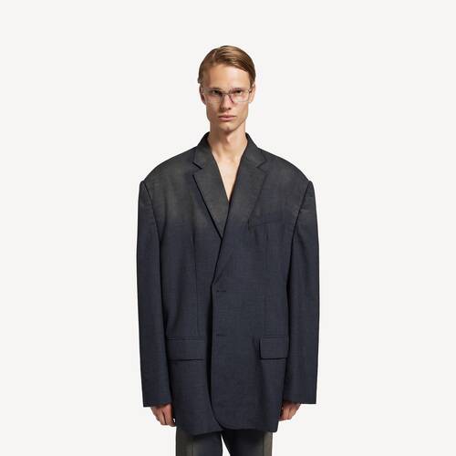 faded tailored jacket large fit