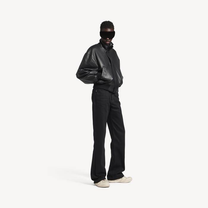 Women's Straight Fit Pants in Black - Women | Balenciaga Canada EN - Image 1