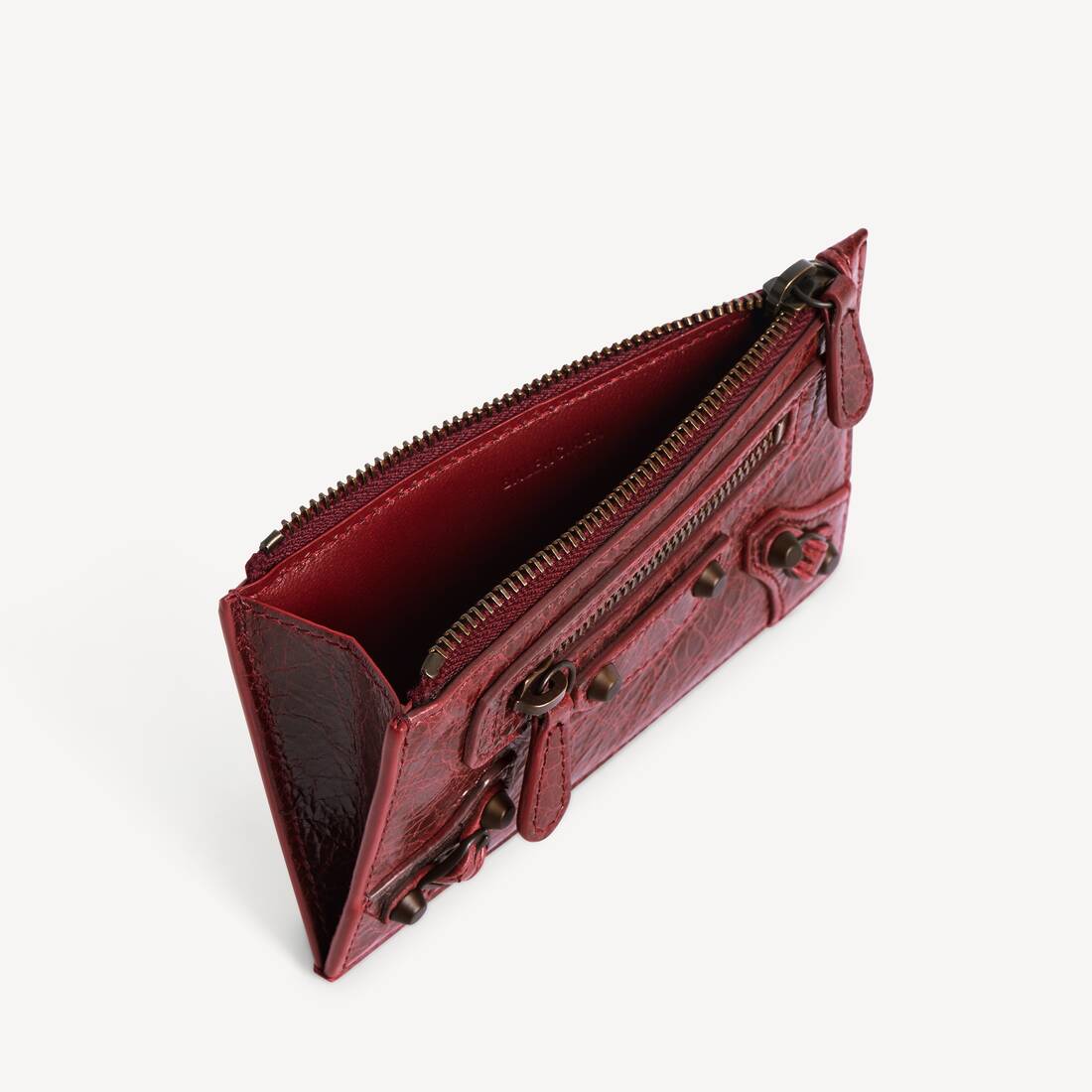 Women's Le City Long Coin And Card Holder in Berry Red | Balenciaga Netherlands EN - Image 3