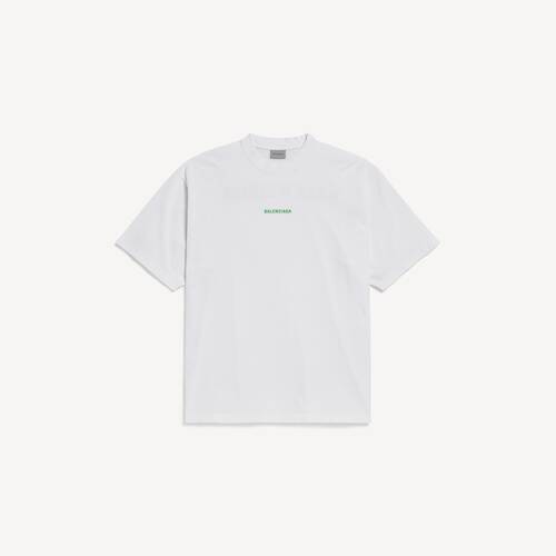 balenciaga back t-shirt mittlere passform