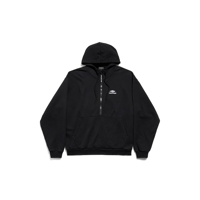 3b sports icon ハーフジップ hoodie