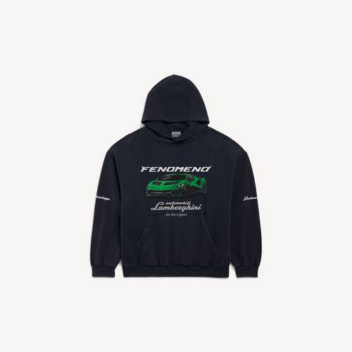 balenciaga i automobili lamborghini medium fit hoodie