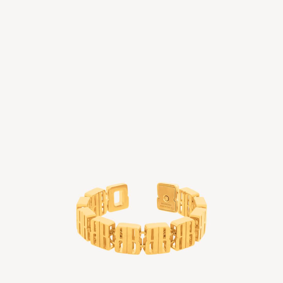 Bracelet &Agrave; Maillons Nano  pour Femme en Or | Balenciaga France FR - Image 2