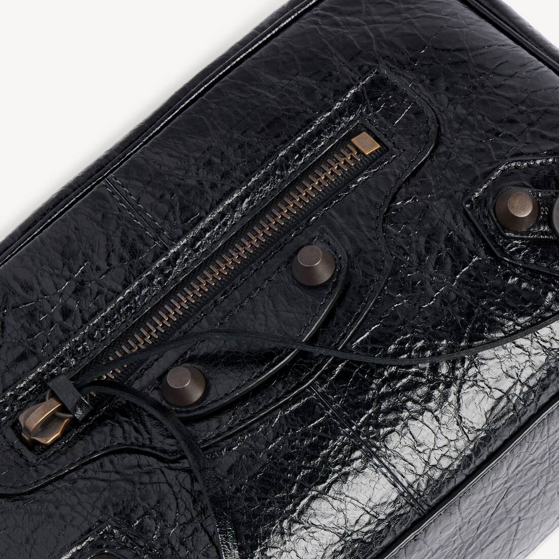 Men's Le City Toiletry Pouch in Black | Balenciaga United States EN - Image 5