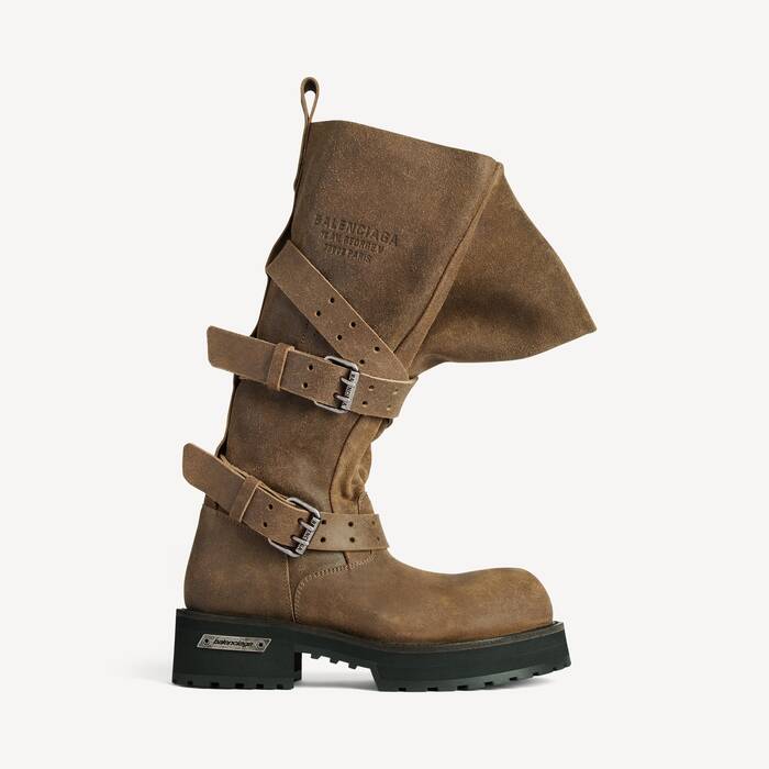Bota Venom para Mujer en Tostado - Mujer | Balenciaga Espa&ntilde;a ES - Image 1