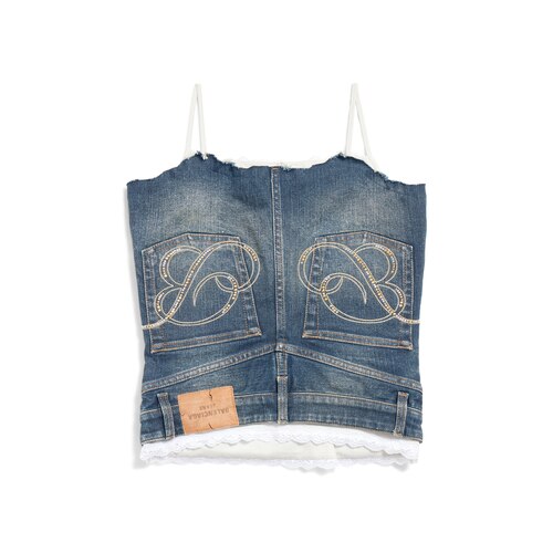 patched tank top
