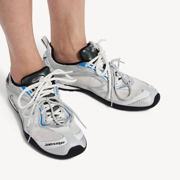 ホワイト/グレー/シルバー/ブラック/ブルー の ウィメンズ Radar Gradient Lines スニーカー - ウィメンズ | Balenciaga 日本 JA - Image 3