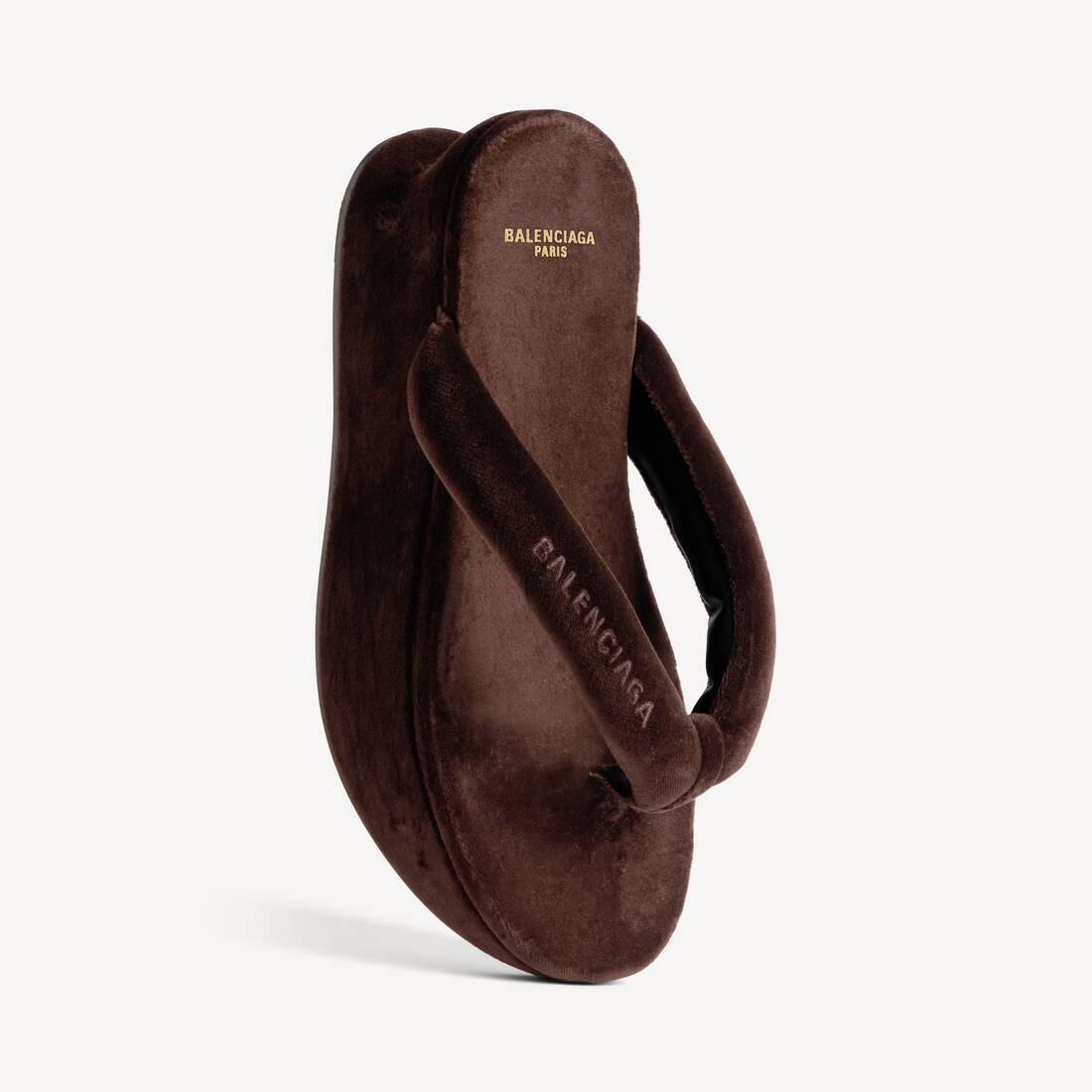 Infradito Gaeta da Donna in Moka | Balenciaga Italia IT - Image 4