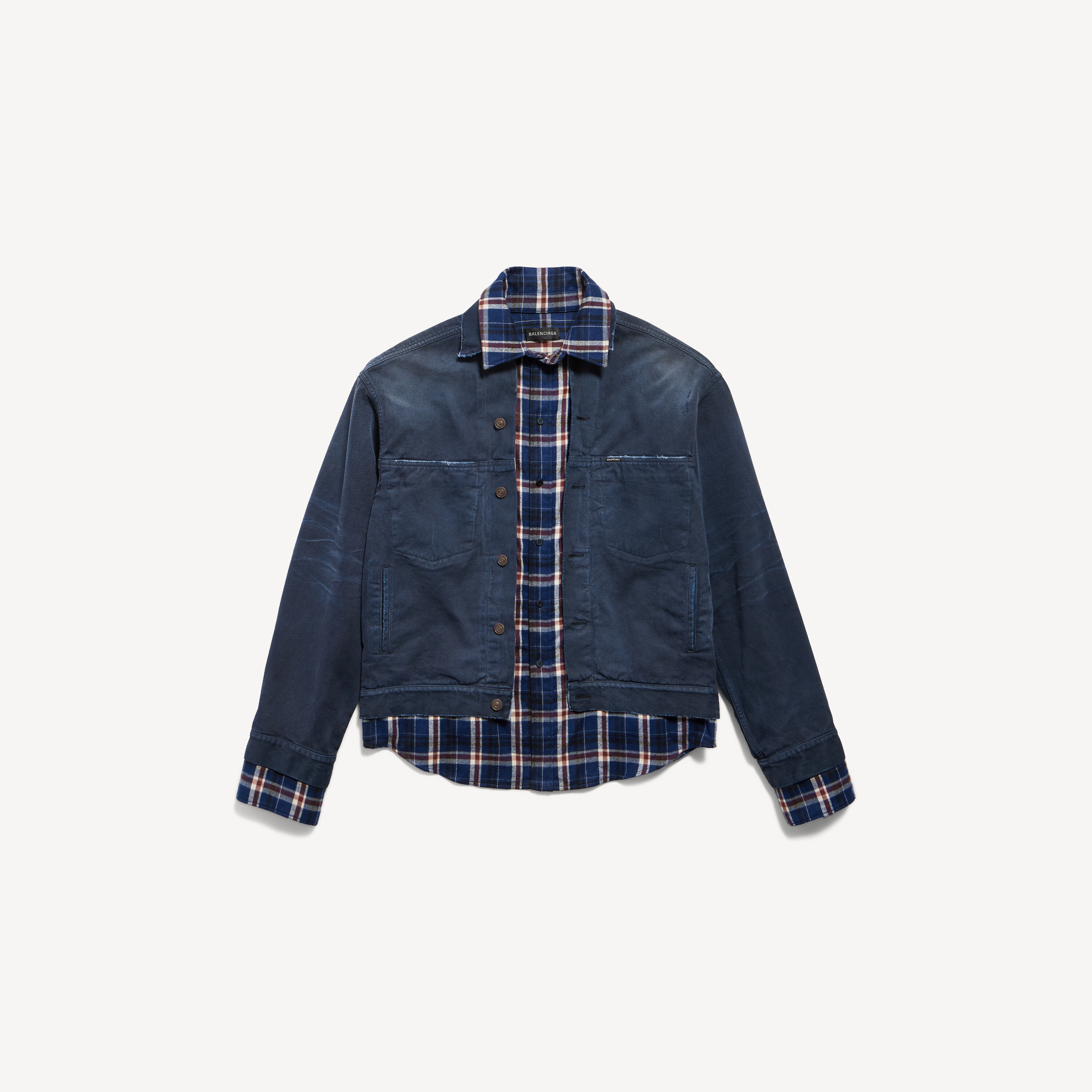 balenciaga シャツジャケット Patched シャツ ジャケット