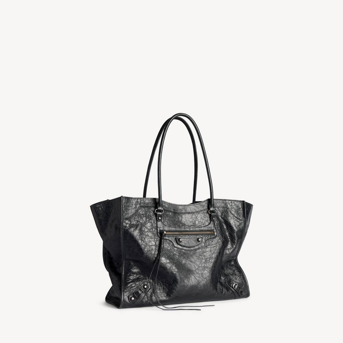 Women's Le City Tote Bag Medium in Black | Balenciaga Australia EN - Image 2