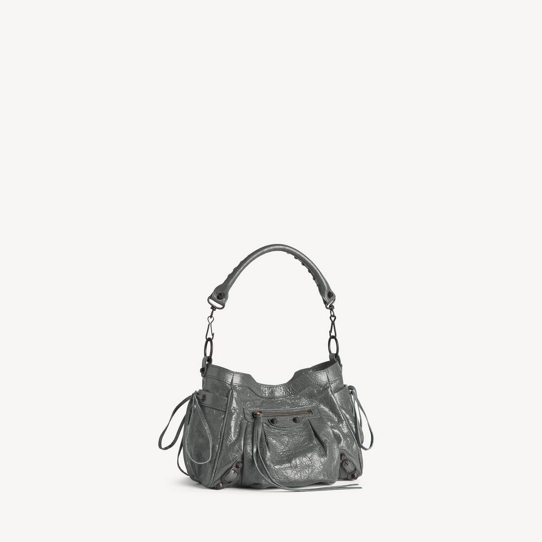 Sac Seau Le City Petit pour Femme en Roche Volcanique | Balenciaga Belgique FR - Image 2