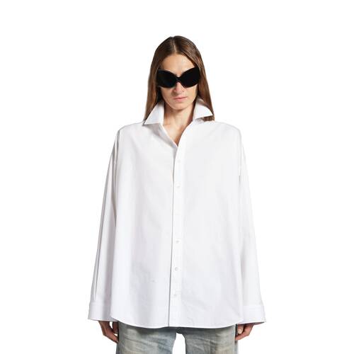 レースアップ シャツ