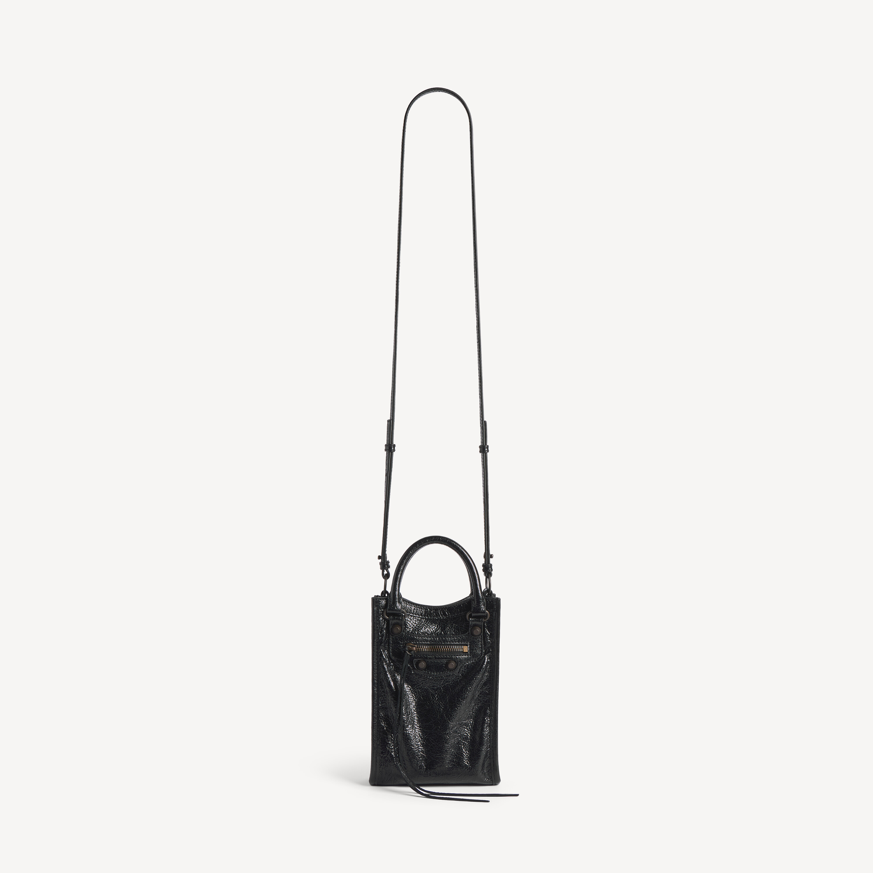 Balenciaga le city tote phone holder