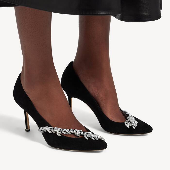 Women's Balenciaga | Manolo Blahnik Pump in Black - Women | Balenciaga Japan EN - Image 3